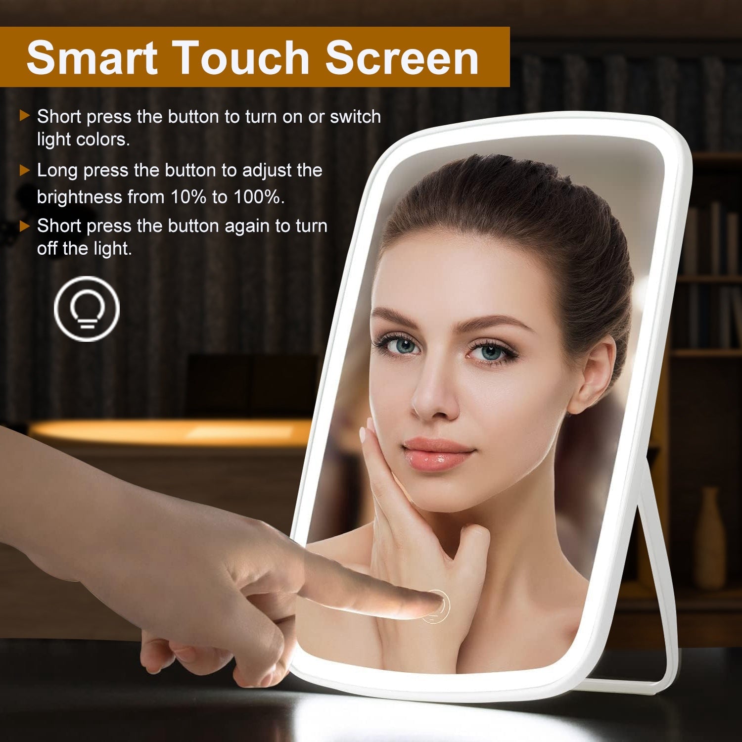 Smilovia LED Makeup Mirror