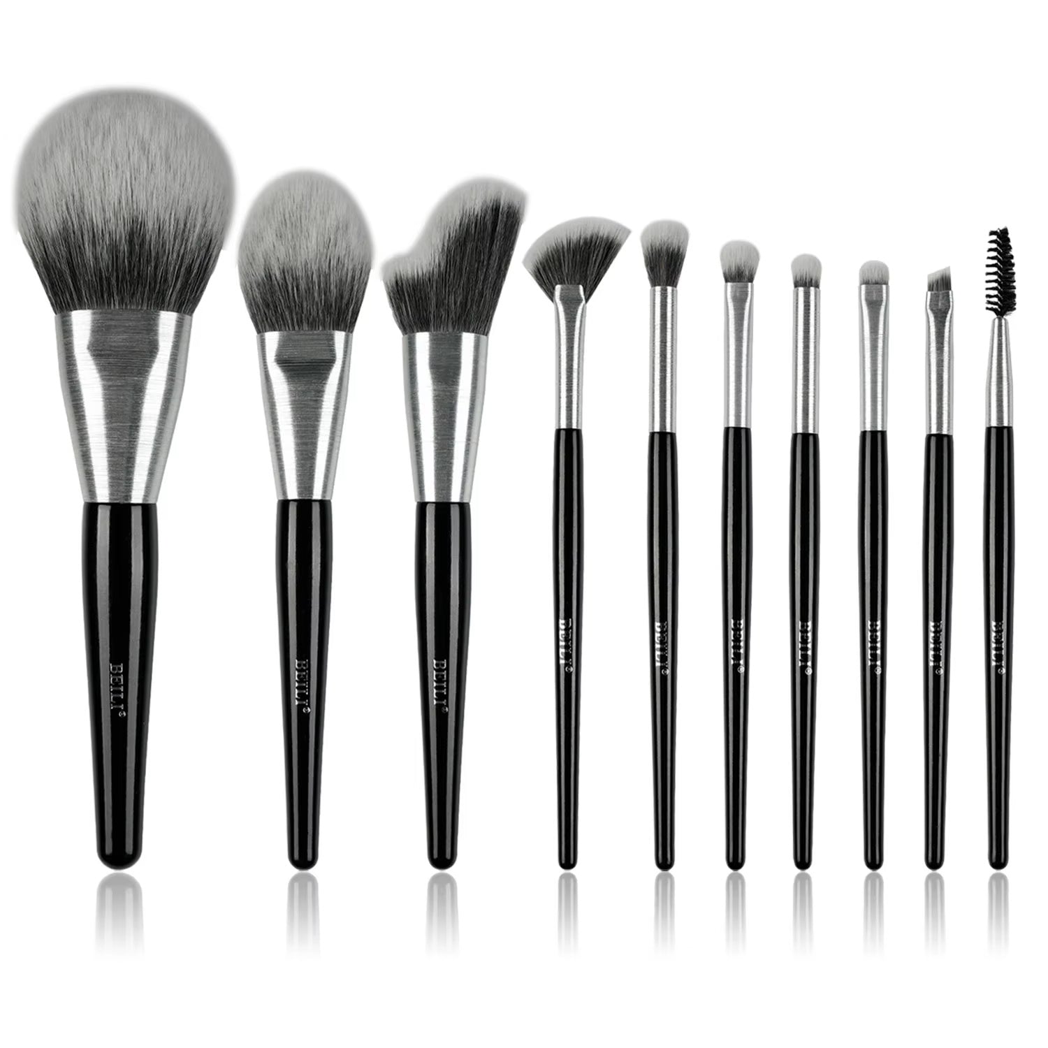 Smilovia 10pcs Professional Makeup Brush Set