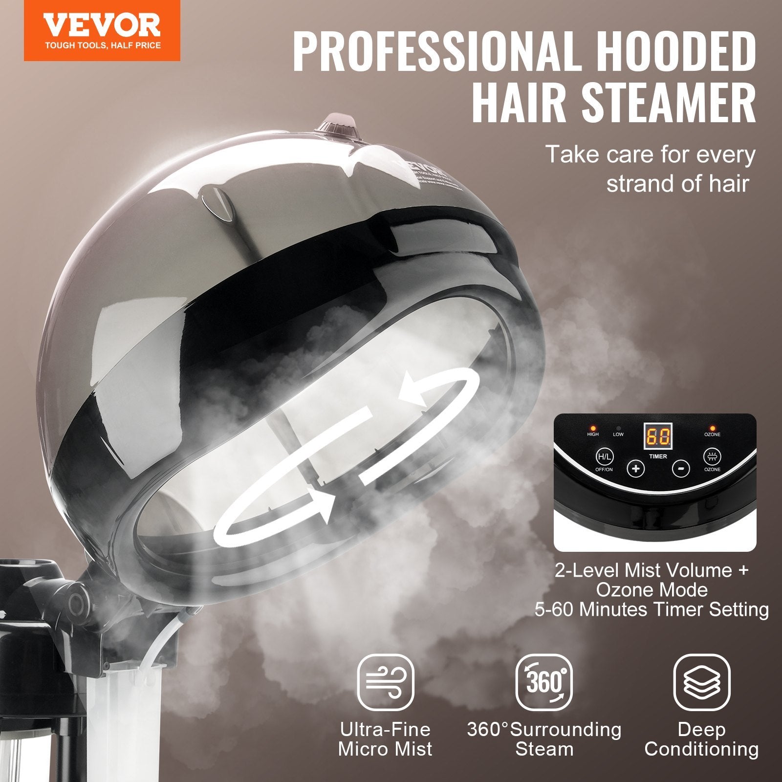 Smilovia Nano Hair Steamer