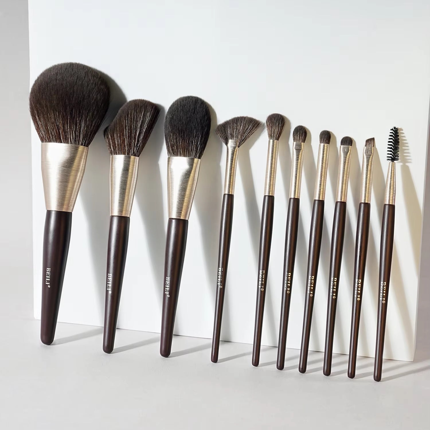 Smilovia 10pcs Professional Makeup Brush Set