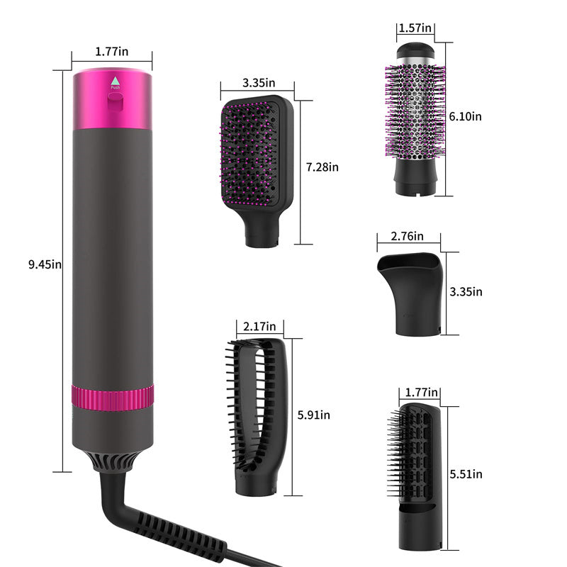 Smilovia 5in1 Hair Styling Air Brush