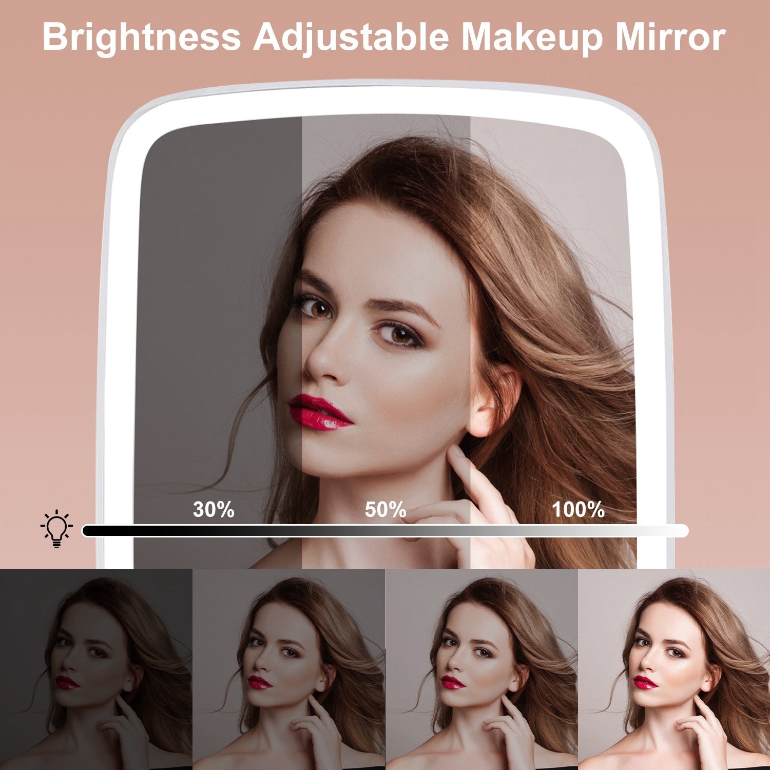 Smilovia LED Makeup Mirror