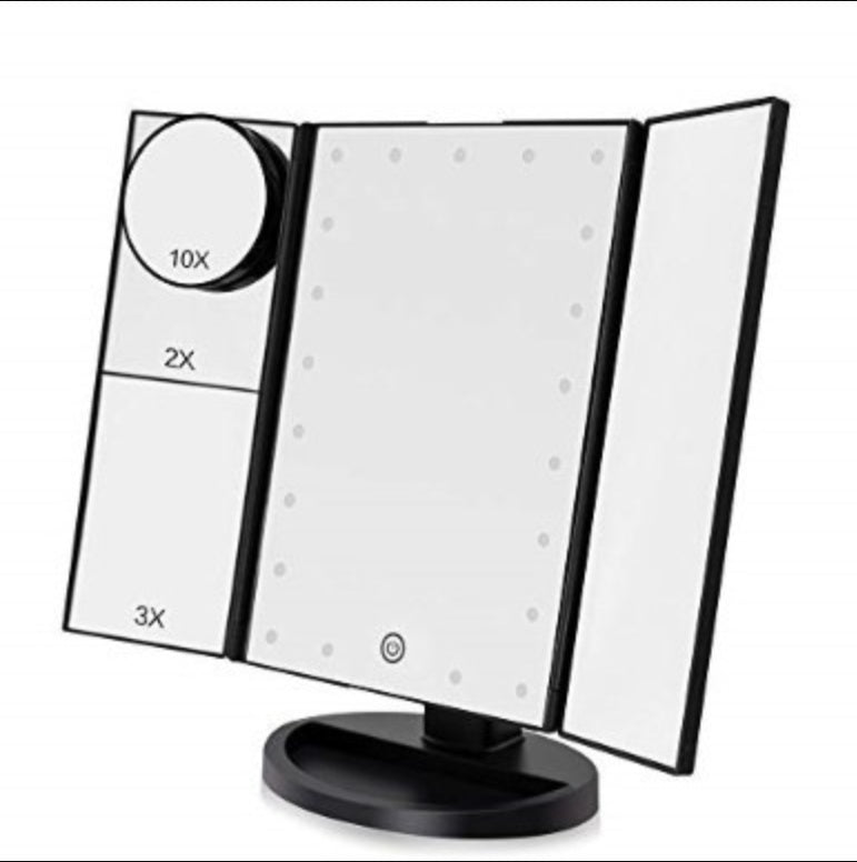 Smilovia Tri-Fold 24 LED Mirror